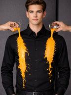 Men’s Wrinkle-Free Non-Iron Dress Shirt | Business Formal Long Sleeve