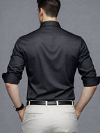 Non-Iron Stretch Shirt for Men – Comfortable, Clean, Stylish