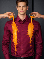 Men’s Wrinkle-Free Non-Iron Dress Shirt | Business Formal Long Sleeve