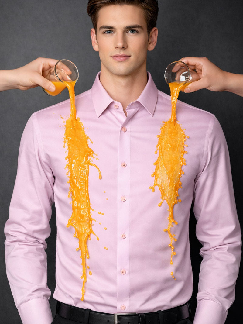 Men’s Wrinkle-Free Non-Iron Dress Shirt | Business Formal Long Sleeve