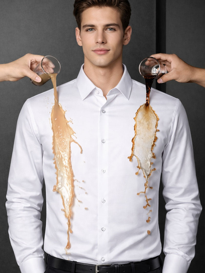 Men’s Wrinkle-Free Non-Iron Dress Shirt | Business Formal Long Sleeve