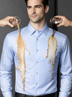 Men’s Water-Repellent Dress Shirt | Oil & Stain Resistant