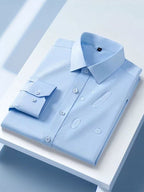 Men’s Water-Repellent Dress Shirt | Oil & Stain Resistant